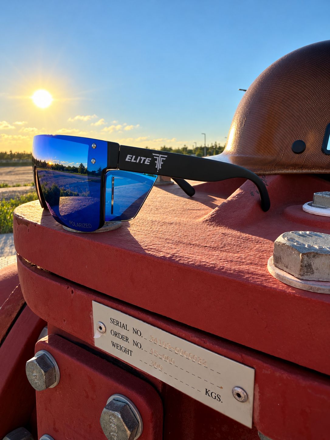 ELITE SAFETY GLASSES SIGMA BLUE