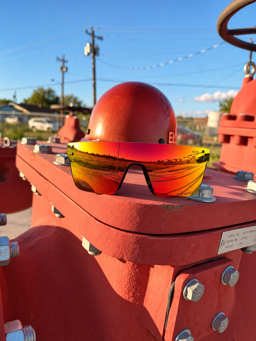 ELITE SAFETY GLASSES SIGMA RED