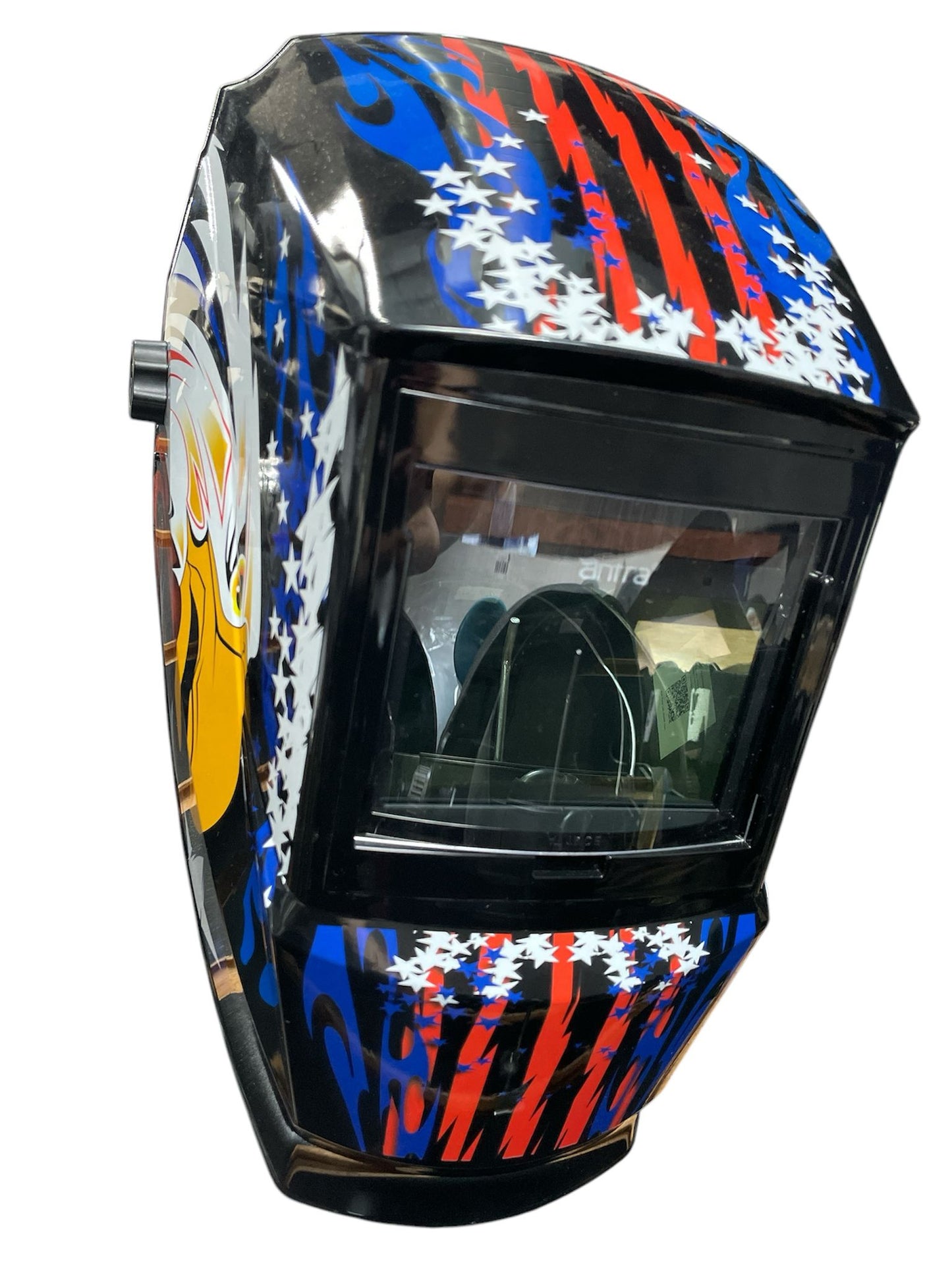 CASCO DE SOLDADURA CON LENTE AUTOMÁTICA