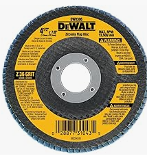 DW8330 7 X 5/8-11 GRIT 80 FLAP WHEEL
