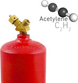 ACETYLENE (#MC) Refill + Cylinder