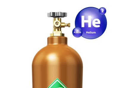 HELIUM 125CF Refill + Cylinder