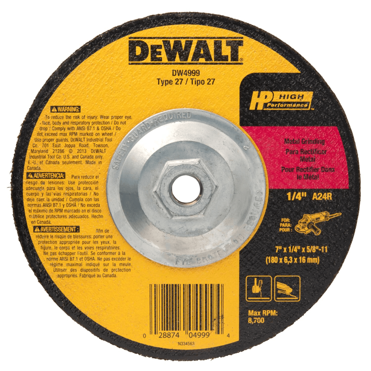 DEWALT 4999