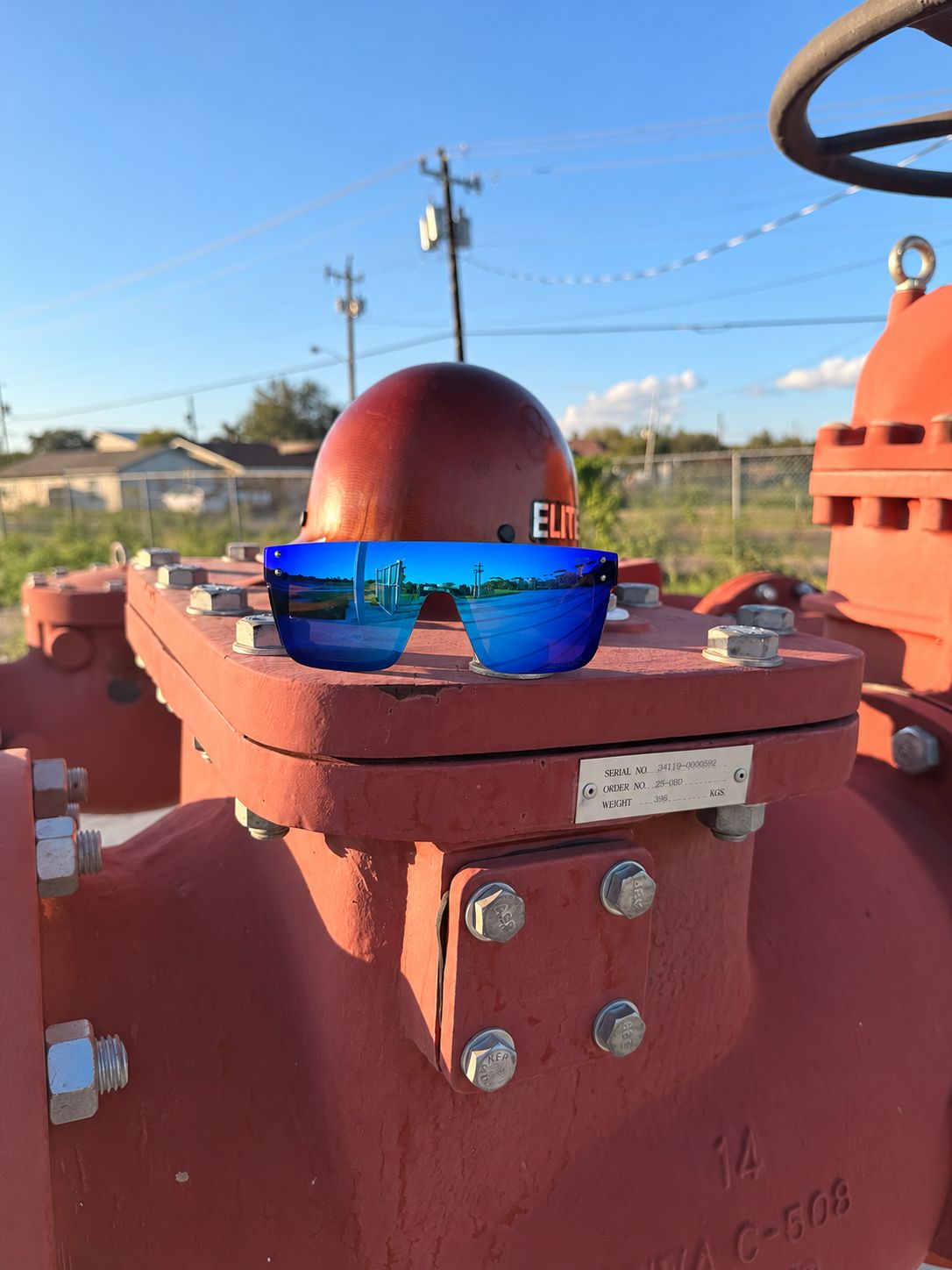 ELITE SAFETY GLASSES SIGMA BLUE