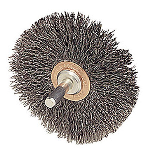 3 x 1/4 SS CRIMPED WHEEL